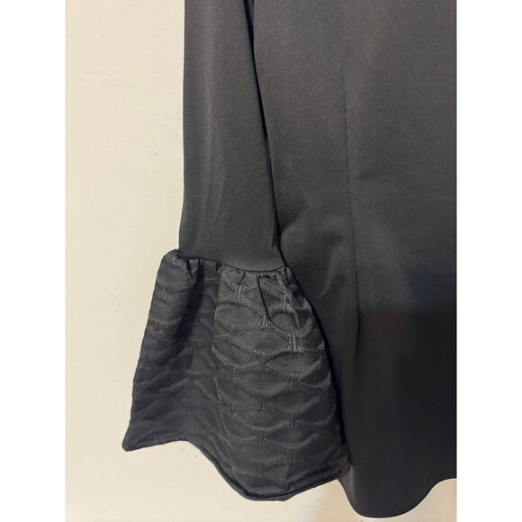 ASILIO PLAY LOUD BLACK RUFFLED BELL SLEEVES size 6 NEW - Picture 2 of 9